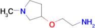 2-(1-Methyl-pyrrolidin-3-yloxy)-ethylamine