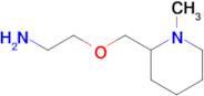 2-(1-Methyl-piperidin-2-ylmethoxy)-ethylamine