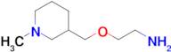 2-(1-Methyl-piperidin-3-ylmethoxy)-ethylamine