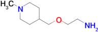 2-(1-Methyl-piperidin-4-ylmethoxy)-ethylamine