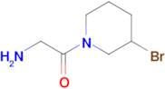 2-Amino-1-(3-bromo-piperidin-1-yl)-ethanone