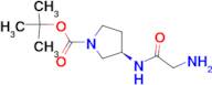 (R)-3-(2-Amino-acetylamino)-pyrrolidine-1-carboxylic acid tert-butyl ester