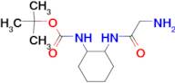 [2-(2-Amino-acetylamino)-cyclohexyl]-carbamic acid tert-butyl ester