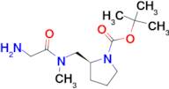 (S)-2-{[(2-Amino-acetyl)-methyl-amino]-methyl}-pyrrolidine-1-carboxylic acid tert-butyl ester