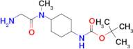 {4-[(2-Amino-acetyl)-methyl-amino]-cyclohexyl}-carbamic acid tert-butyl ester