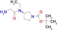 (R)-3-[(2-Amino-acetyl)-ethyl-amino]-pyrrolidine-1-carboxylic acid tert-butyl ester