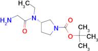 (S)-3-[(2-Amino-acetyl)-ethyl-amino]-pyrrolidine-1-carboxylic acid tert-butyl ester