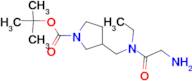 3-{[(2-Amino-acetyl)-ethyl-amino]-methyl}-pyrrolidine-1-carboxylic acid tert-butyl ester