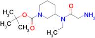 3-[(2-Amino-acetyl)-ethyl-amino]-piperidine-1-carboxylic acid tert-butyl ester