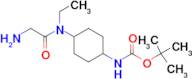 {4-[(2-Amino-acetyl)-ethyl-amino]-cyclohexyl}-carbamic acid tert-butylester