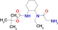 {2-[(2-Amino-acetyl)-ethyl-amino]-cyclohexyl}-carbamic acid tert-butylester