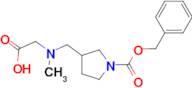 3-[(Carboxymethyl-methyl-amino)-methyl]-pyrrolidine-1-carboxylic acid benzyl ester