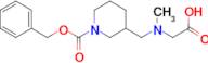 3-[(Carboxymethyl-methyl-amino)-methyl]-piperidine-1-carboxylic acid benzyl ester