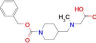 4-[(Carboxymethyl-methyl-amino)-methyl]-piperidine-1-carboxylic acid benzyl ester