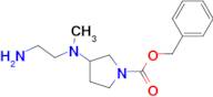 3-[(2-Amino-ethyl)-methyl-amino]-pyrrolidine-1-carboxylic acid benzyl ester