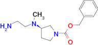 (R)-3-[(2-Amino-ethyl)-methyl-amino]-pyrrolidine-1-carboxylic acid benzyl ester