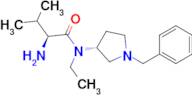 (S)-2-Amino-N-((R)-1-benzyl-pyrrolidin-3-yl)-N-ethyl-3-methyl-butyramide