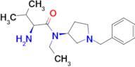 (S)-2-Amino-N-((S)-1-benzyl-pyrrolidin-3-yl)-N-ethyl-3-methyl-butyramide