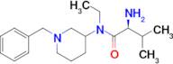 (S)-2-Amino-N-(1-benzyl-piperidin-3-yl)-N-ethyl-3-methyl-butyramide