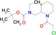 [1-(2-Chloro-acetyl)-piperidin-2-ylmethyl]-ethyl-carbamic acid tert-butyl ester