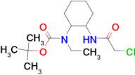 [2-(2-Chloro-acetylamino)-cyclohexyl]-ethyl-carbamic acid tert-butyl ester