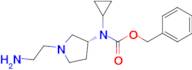 [(R)-1-(2-Amino-ethyl)-pyrrolidin-3-yl]-cyclopropyl-carbamic acid benzyl ester