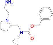 [1-(2-Amino-ethyl)-pyrrolidin-2-ylmethyl]-cyclopropyl-carbamic acid benzyl ester