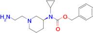 [(S)-1-(2-Amino-ethyl)-piperidin-3-yl]-cyclopropyl-carbamic acid benzyl ester