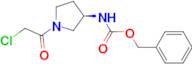 [(R)-1-(2-Chloro-acetyl)-pyrrolidin-3-yl]-carbamic acid benzyl ester