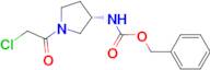 [(S)-1-(2-Chloro-acetyl)-pyrrolidin-3-yl]-carbamic acid benzyl ester