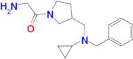 2-Amino-1-{3-[(benzyl-cyclopropyl-amino)-methyl]-pyrrolidin-1-yl}-ethanone