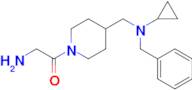 2-Amino-1-{4-[(benzyl-cyclopropyl-amino)-methyl]-piperidin-1-yl}-ethanone