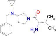 (S)-2-Amino-1-[3-(benzyl-cyclopropyl-amino)-pyrrolidin-1-yl]-3-methyl-butan-1-one