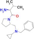 (S)-2-Amino-1-{(S)-2-[(benzyl-cyclopropyl-amino)-methyl]-pyrrolidin-1-yl}-3-methyl-butan-1-one