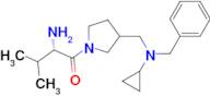 (S)-2-Amino-1-{3-[(benzyl-cyclopropyl-amino)-methyl]-pyrrolidin-1-yl}-3-methyl-butan-1-one