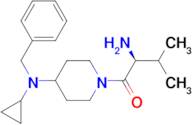 (S)-2-Amino-1-[4-(benzyl-cyclopropyl-amino)-piperidin-1-yl]-3-methyl-butan-1-one