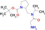 2-{[(2-Amino-acetyl)-isopropyl-amino]-methyl}-pyrrolidine-1-carboxylic acid tert-butyl ester