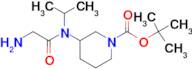 3-[(2-Amino-acetyl)-isopropyl-amino]-piperidine-1-carboxylic acid tert-butyl ester