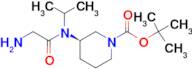 (R)-3-[(2-Amino-acetyl)-isopropyl-amino]-piperidine-1-carboxylic acid tert-butyl ester