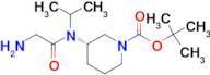 (S)-3-[(2-Amino-acetyl)-isopropyl-amino]-piperidine-1-carboxylic acid tert-butyl ester