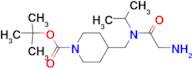 4-{[(2-Amino-acetyl)-isopropyl-amino]-methyl}-piperidine-1-carboxylic acid tert-butyl ester