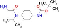 {4-[(2-Amino-acetyl)-isopropyl-amino]-cyclohexyl}-carbamic acid tert-butyl ester