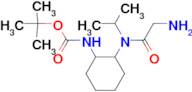 {2-[(2-Amino-acetyl)-isopropyl-amino]-cyclohexyl}-carbamic acid tert-butyl ester