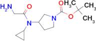 3-[(2-Amino-acetyl)-cyclopropyl-amino]-pyrrolidine-1-carboxylic acid tert-butyl ester