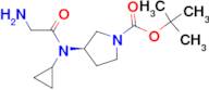 (R)-3-[(2-Amino-acetyl)-cyclopropyl-amino]-pyrrolidine-1-carboxylic acid tert-butyl ester