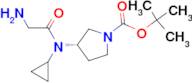 (S)-3-[(2-Amino-acetyl)-cyclopropyl-amino]-pyrrolidine-1-carboxylic acid tert-butyl ester