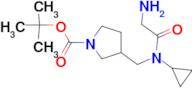 3-{[(2-Amino-acetyl)-cyclopropyl-amino]-methyl}-pyrrolidine-1-carboxylic acid tert-butyl ester