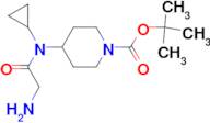 4-[(2-Amino-acetyl)-cyclopropyl-amino]-piperidine-1-carboxylic acid tert-butyl ester