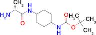 [4-((S)-2-Amino-propionylamino)-cyclohexyl]-carbamic acid tert-butyl ester