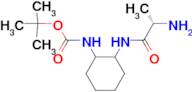 [2-((S)-2-Amino-propionylamino)-cyclohexyl]-carbamic acid tert-butyl ester